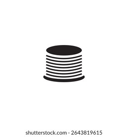 cable reel icon illustration element design