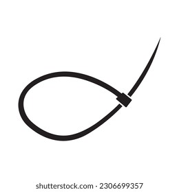 cable tie icon logo vector design template