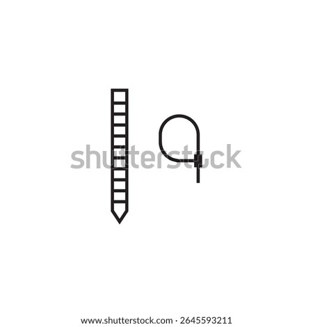 cable ties icon illustration element design