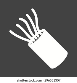 Cable, wires, wiring icon vector image. Can also be used for construction, interiors and building. Suitable for use on web apps, mobile apps and print media.