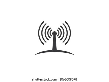 Cable, wires, wiring logo template vector icon