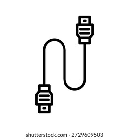 Kabel Vektor Symbol Design Trendy
