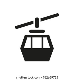 Cableway cabin icon