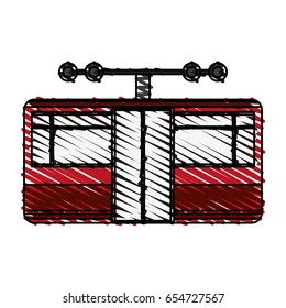 Cableway illustration toy