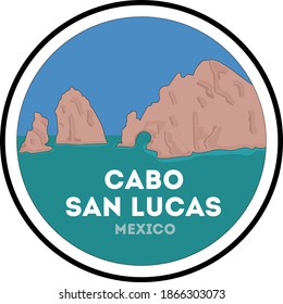 Cabo San Lucas city drawing