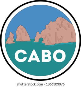 Cabo San Lucas city drawing