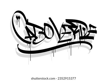 CABO VERDE country graffiti tag style