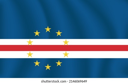 Cabo Verde Flag Design and Blue Flag Design