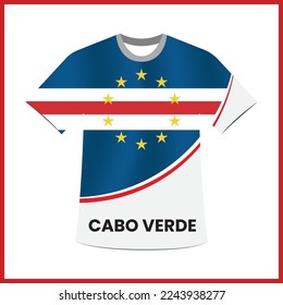 Cabo Verde Shirt Design and Flag Shirt Design