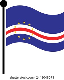 Cabo Verde - Vector Flags of the World