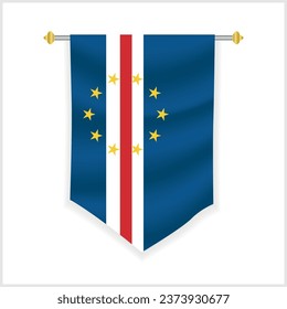 Cabo Verde Wall Flag and Cabo Verde Wall Hanging Flag Design