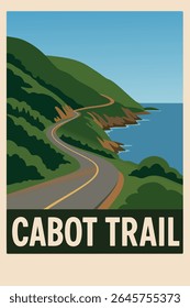 O Cabot Trail, na Nova Escócia, oferece vistas deslumbrantes da costa, montanhas escarpadas e natureza intocada, tornando-o um destino privilegiado para a exploração ao ar livre