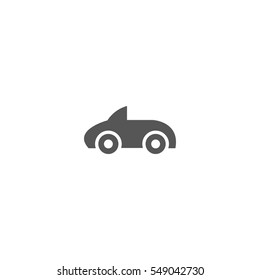 Cabriolet car icon
