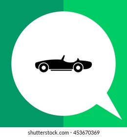 Cabriolet Simple Icon