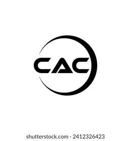 CAC Letter Logo Design, Inspiration for a Unique Identity. Modern Elegance and Creative Design. Watermark Your Success with the Striking this Logo.