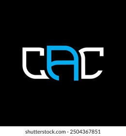 CAC logo design, CAC simple and modern logo. CAC luxurious alphabet design  