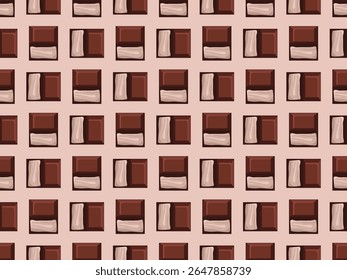 grãos de cacau chocolate escuro padrão instantâneo do produto aroma geometria bebida natural orgânica cru corte