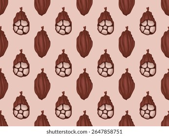 grãos de cacau chocolate escuro padrão instantâneo do produto aroma geometria bebida natural orgânica cru corte