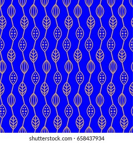 cacao beans seamless pattern