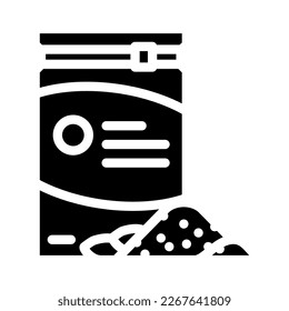 cacao chocolate candy food glyph icon vector. cacao chocolate candy food sign. isolated symbol illustration
