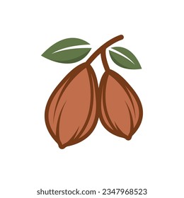 cacao icon vector element design illustration web template