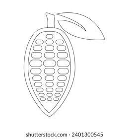 cacao icon vector illustration design