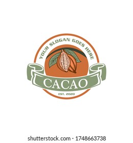 CACAO LOGO , COCOA LOGO VECTOR