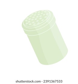 Kakaopulver	farbige Vektorgrafik