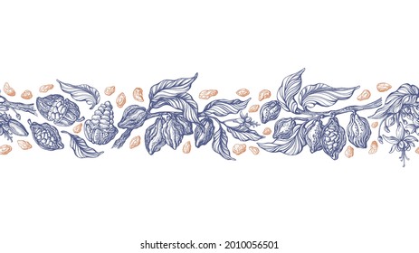 Cocoa Tree Drawing Images Stock Photos Vectors Shutterstock