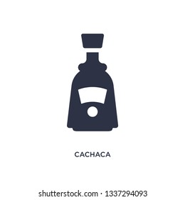 cachaca isolated icon. Simple element illustration from brazilia concept. cachaca editable logo symbol design on white background. Can be use for web and mobile.