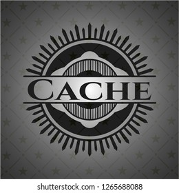 Cache dark badge