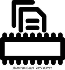 Cache, Arquivo, Ícone de Estrutura de Tópicos de Memória
