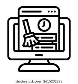 Cache Icon Element For Design