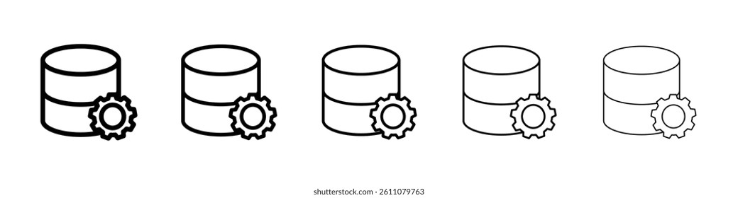 caching icon Symbol mark in Outline style