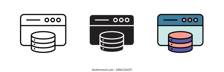 caching isolated icon. simple element illustration from technology concept icons. caching editable logo sign symbol design on white background. colored icon