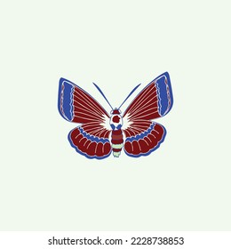 Icono del logotipo de color cacica con fondo de cielo