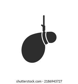 Caciocavallo Cheese icon. Monochrome black and white symbol. Vector illustration