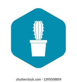 Cactaceae cactus icon. Simple illustration of cactaceae cactus vector icon for web