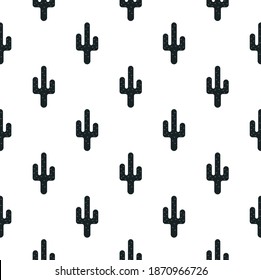 Cacti. Pattern from cacti. Plant pattern.