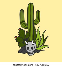 cacti in vector
