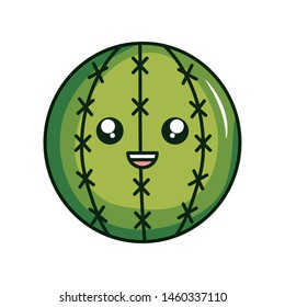 cactu plant exotic kawaii character