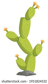 cactu plant wild west icon