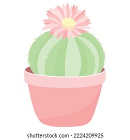 cactus art vektorgrafik von Doodle cute für design.line art zeichnung.	