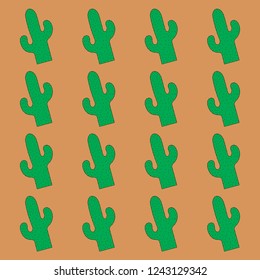 Cactus background.vector illustration