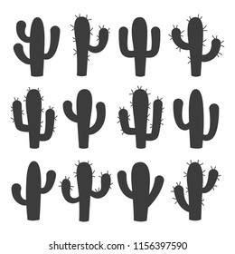 Cactus Black Icons