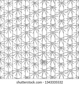 Cactus cacti plant texture seamless pattern vector background prickly pear close up.