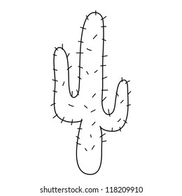 Cactus cartoon