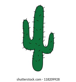 Cactus cartoon