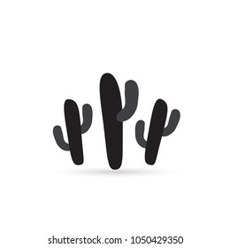 Cactus color flat icon