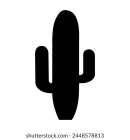 Cactus desert arid icon. Vector illustration
